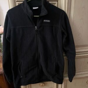 Columbia Black Full-Zip Fleece Jacket